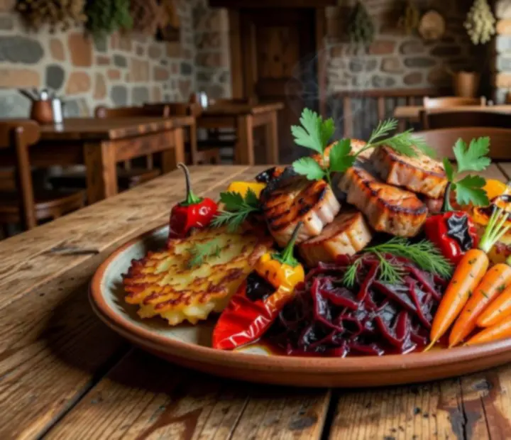 Sezónní nabídka jídel v restauraci Hostinský Kout